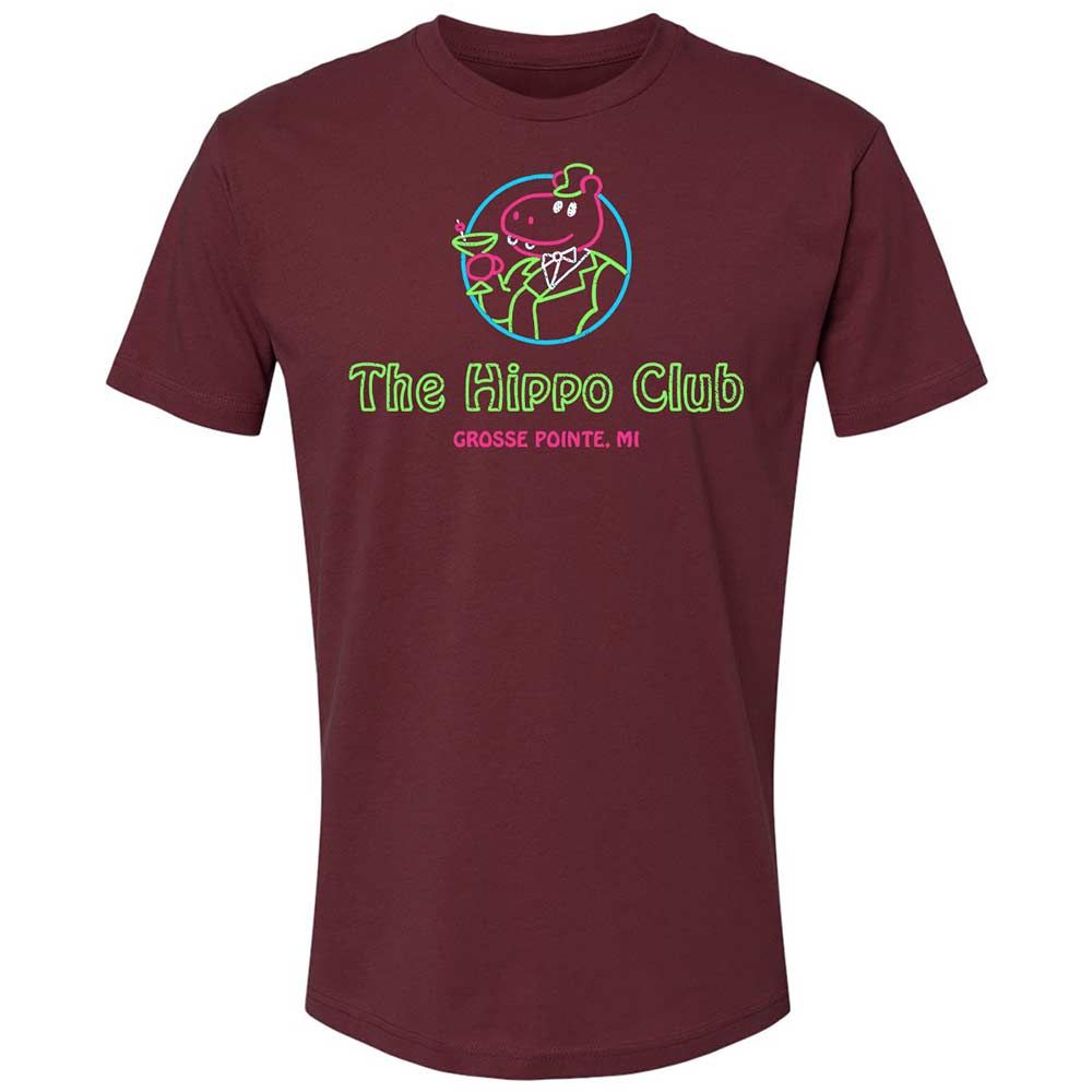 Hippo Club - Maroon - 10