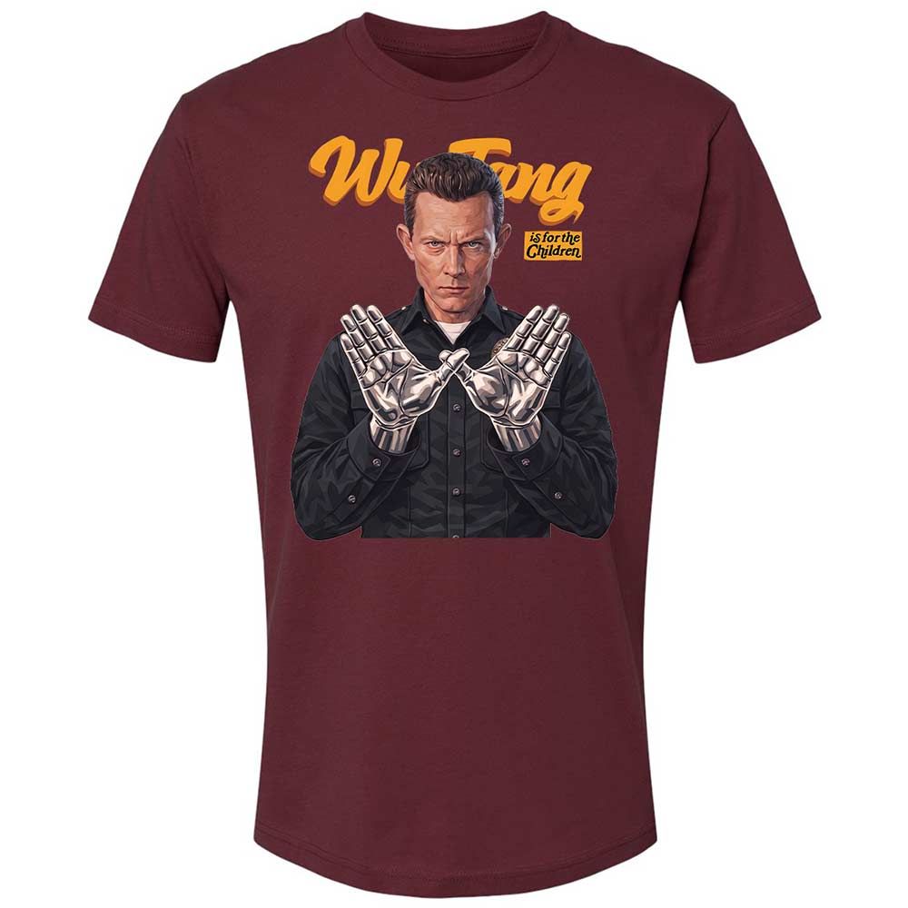 Premium Unisex T-Shirt - Black - Maroon - 10