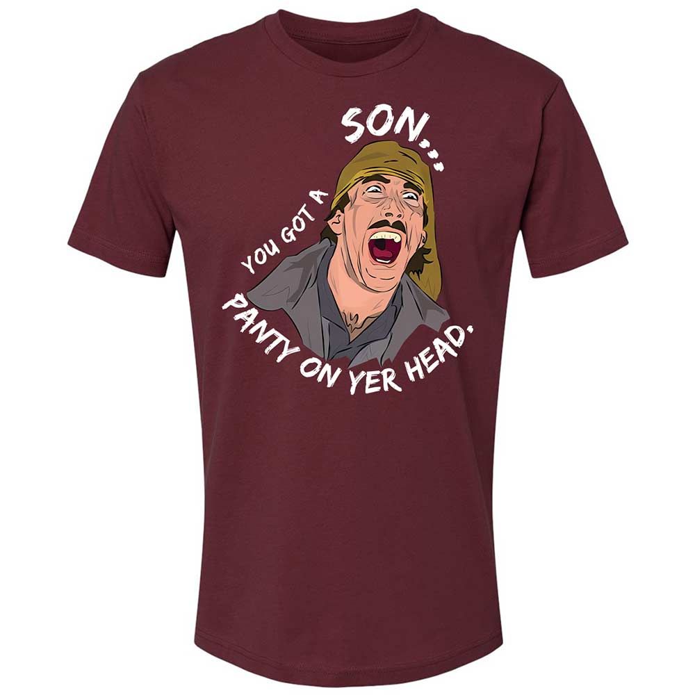 Panty on Yer Head - Maroon - 10
