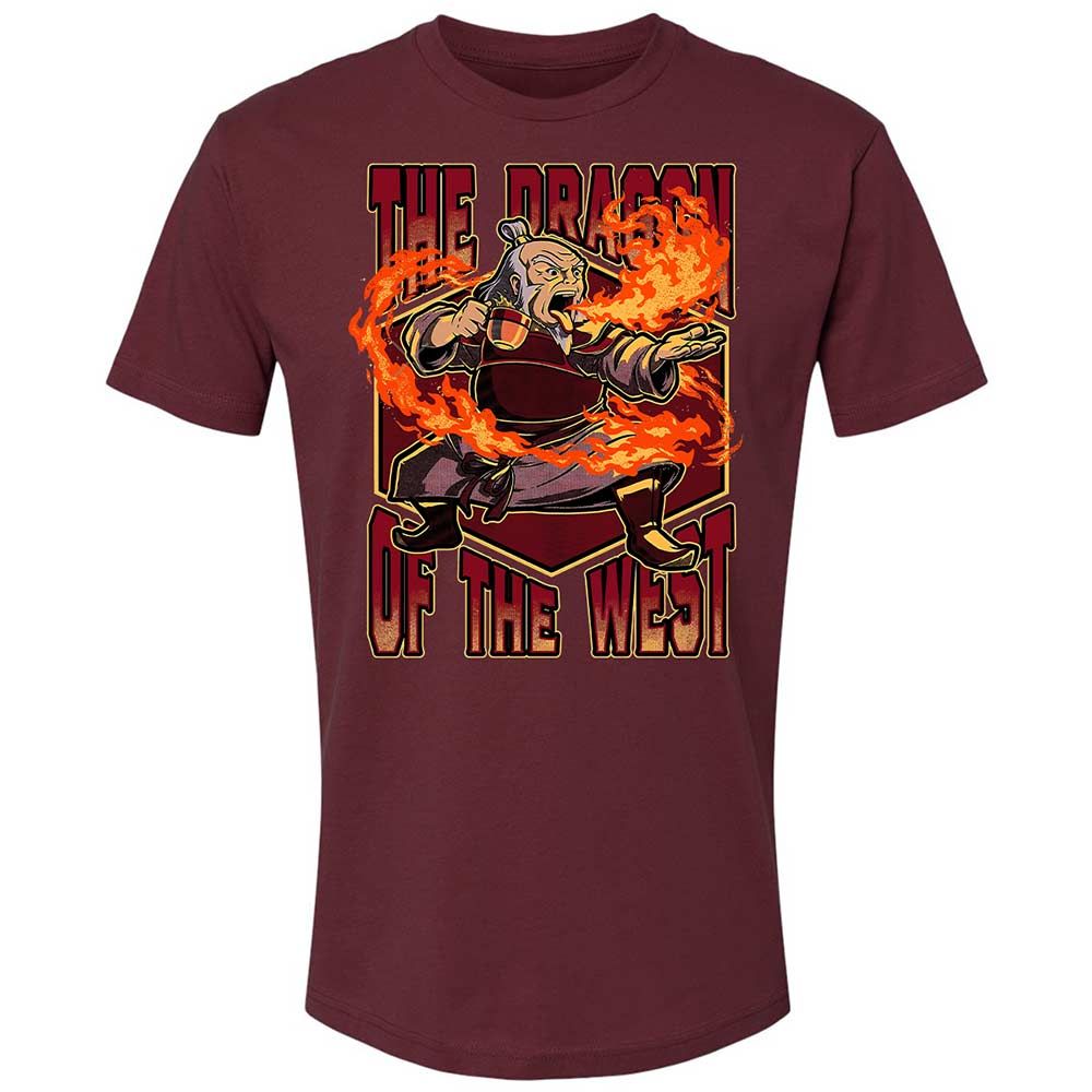 The Dragon of the West - Maroon - 10