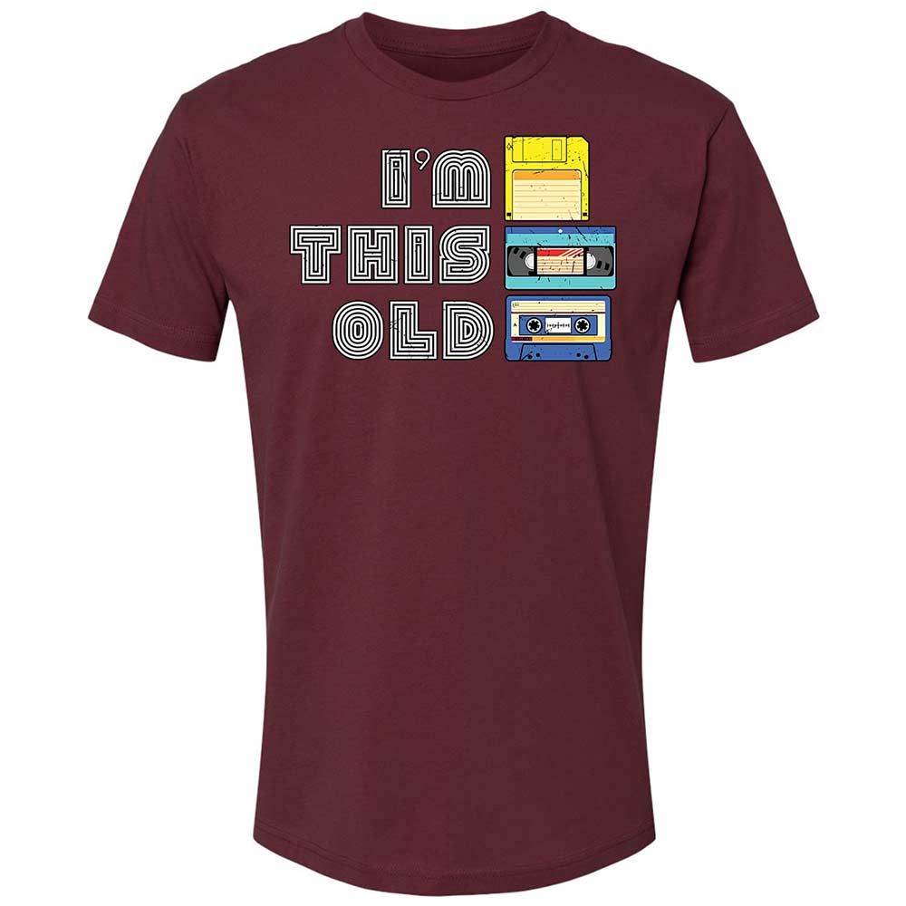 Premium Unisex T-Shirt - Black - Maroon - 10