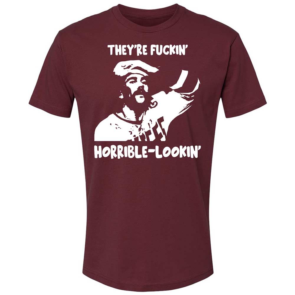 Premium Unisex T-Shirt - HWECWVXH - Maroon - 10