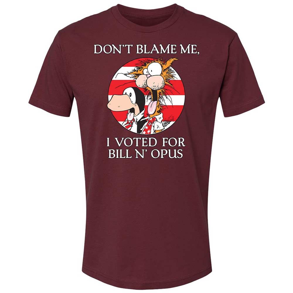 Don't Blame Me - Maroon - 10