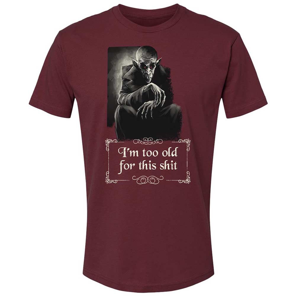 I'm too old for this shit - Maroon - 10