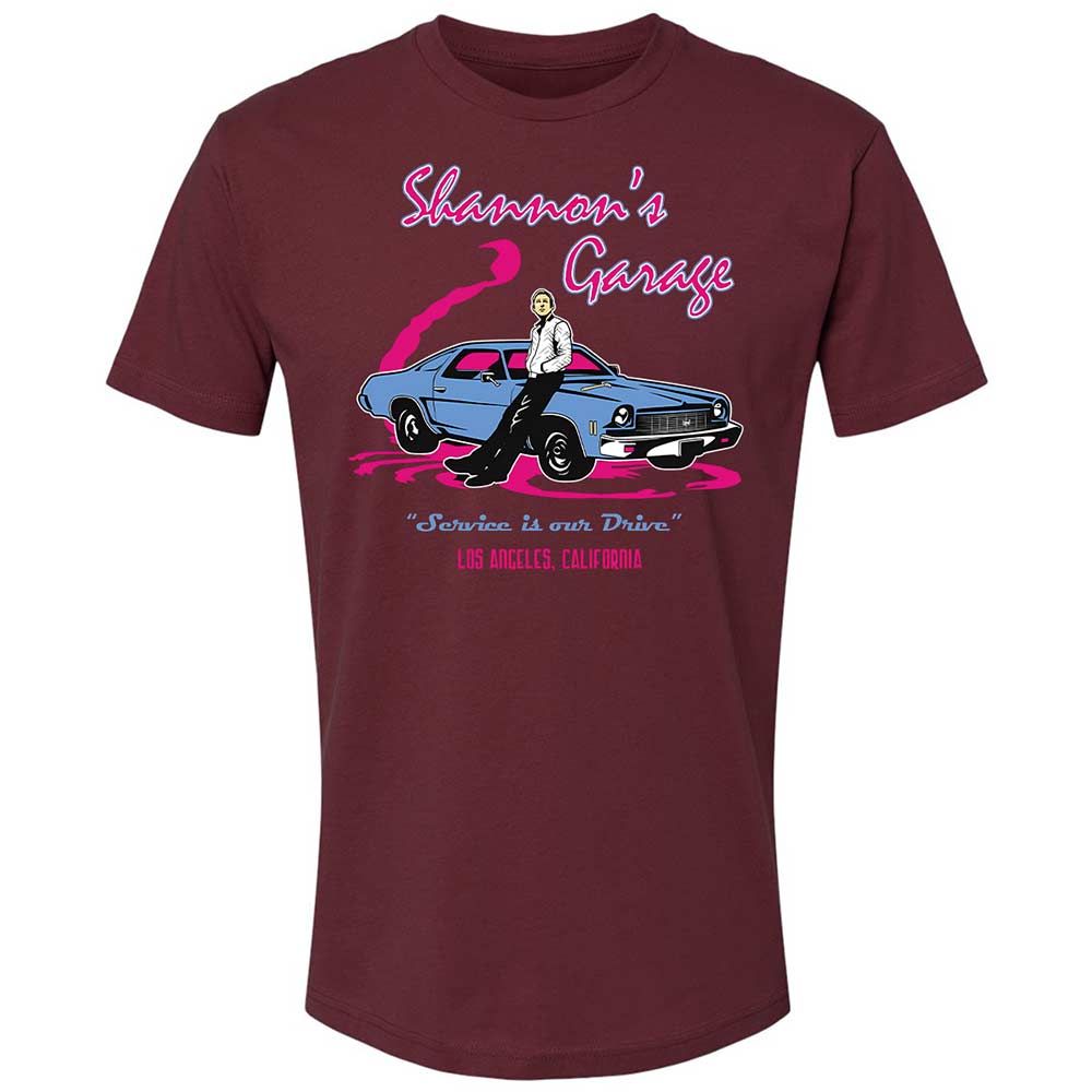 Shannon's Garage - Maroon - 10