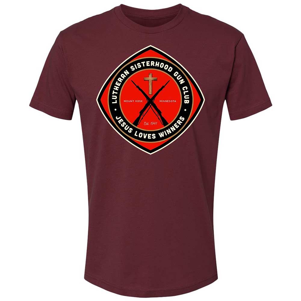 Lutheran Sisterhood Gun Club - Maroon - 10