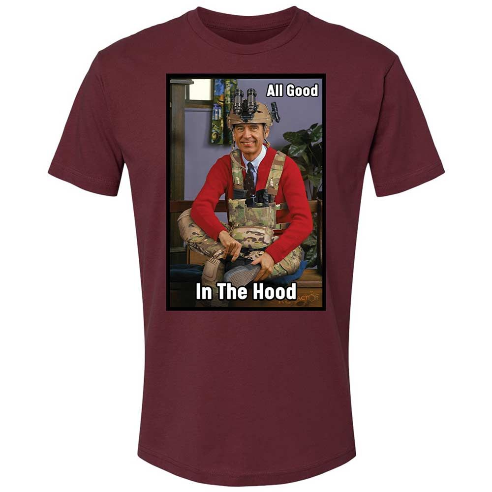 All Good In The Hood - Maroon - 10