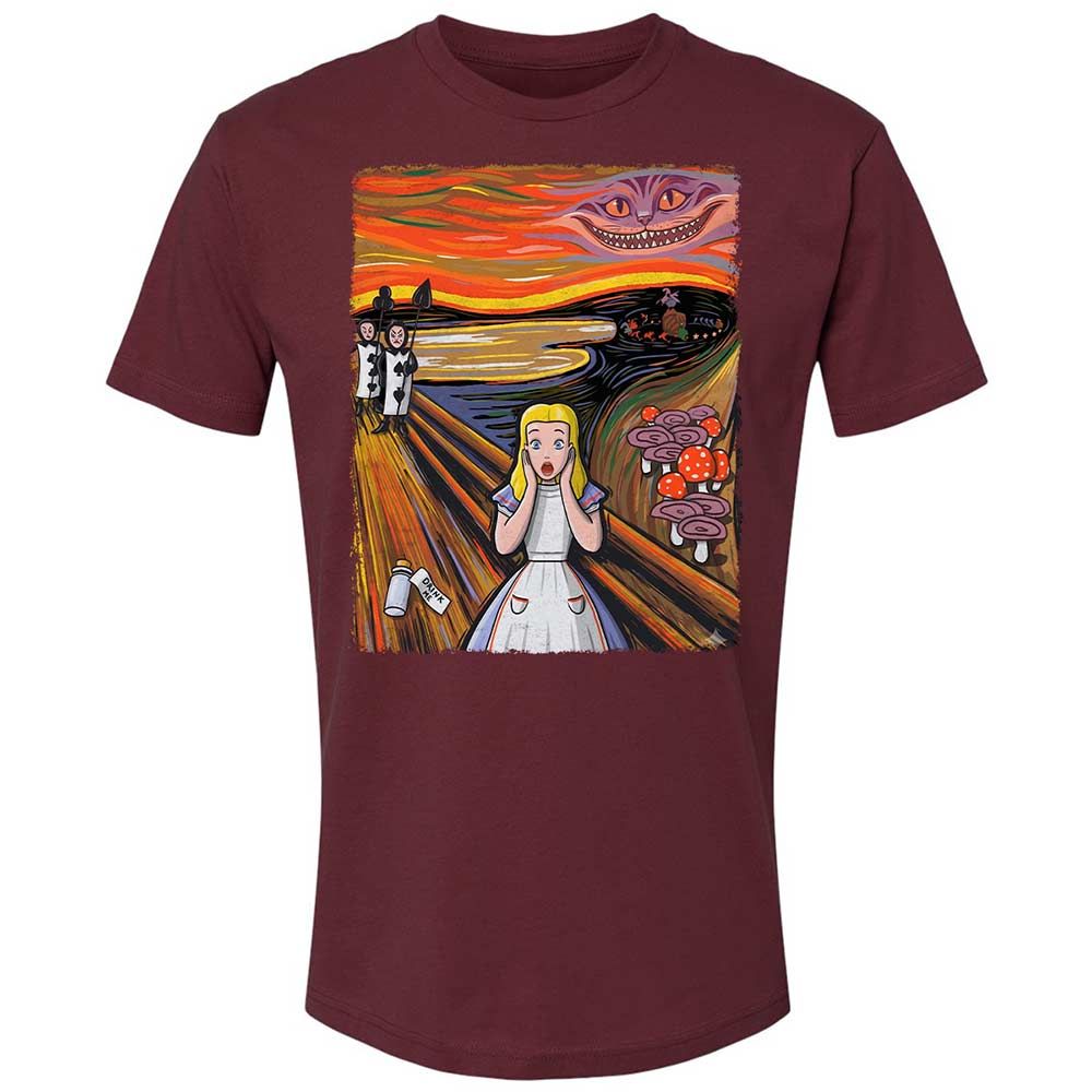 Alice in Screamland - Maroon - 10
