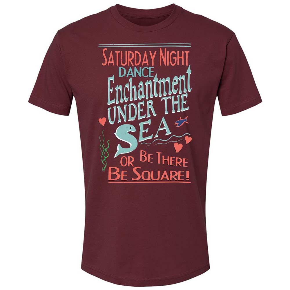 Enchantment Under the Sea Dance - Maroon - 10