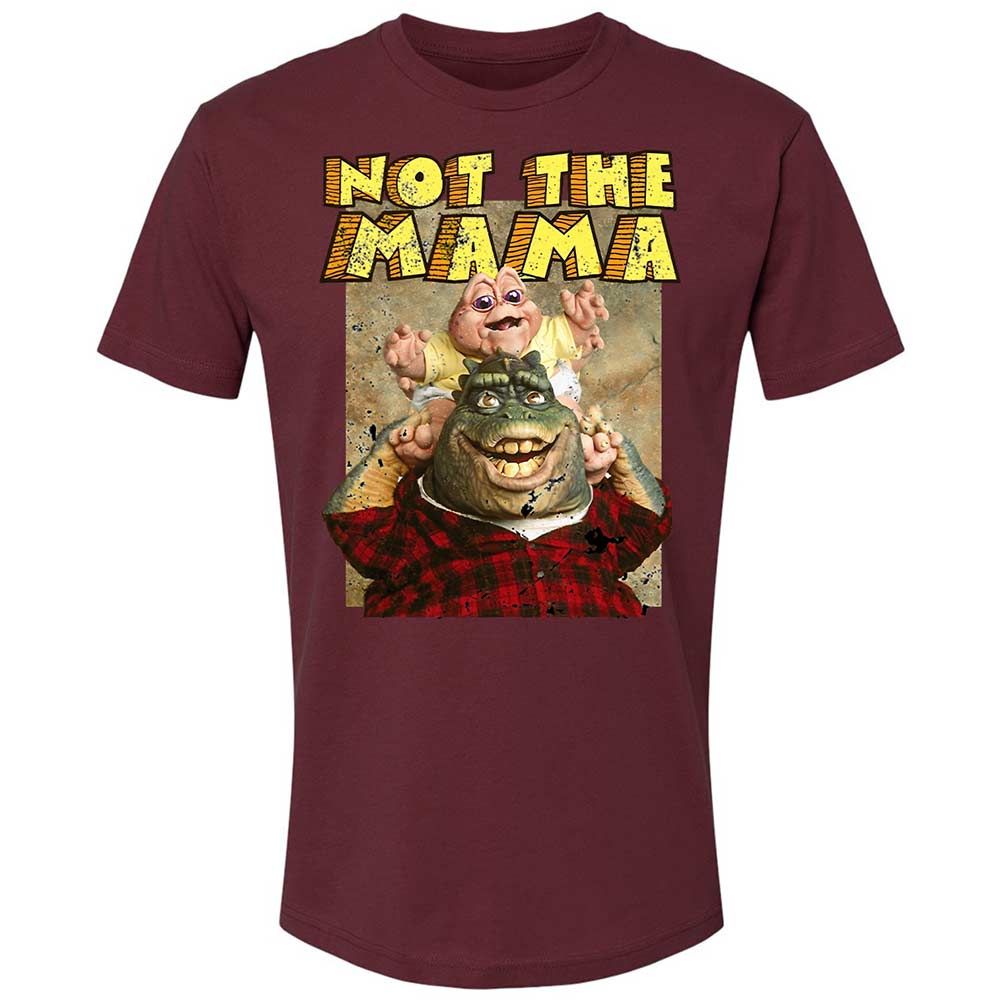 Not The Mama - Maroon - 10
