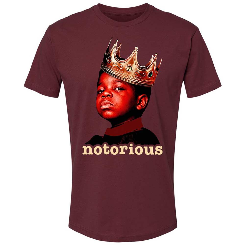 Biggie Smalls Crown - Maroon - 10
