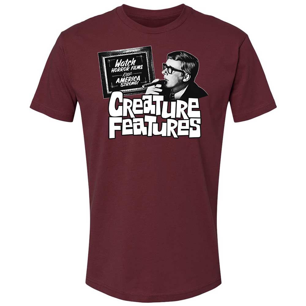 Bob Wilkins Creature Features - Maroon - 10