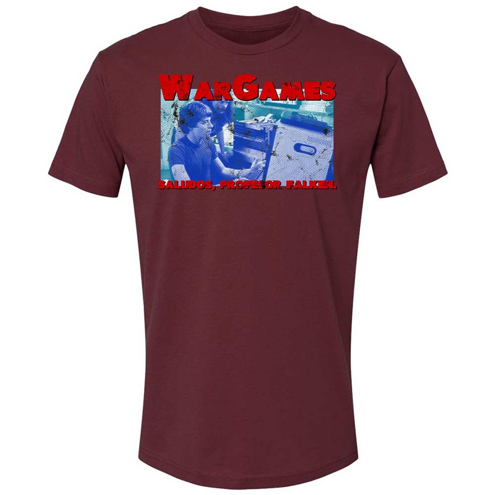 Greetings, Professor Falken - Maroon - 10