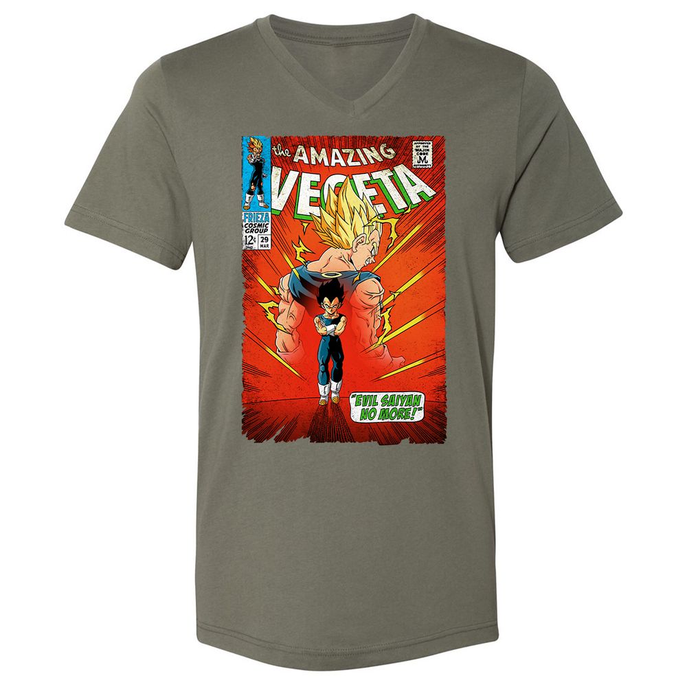 Unisex V-Neck T-Shirt - EADN7WRR - Military Green - 10