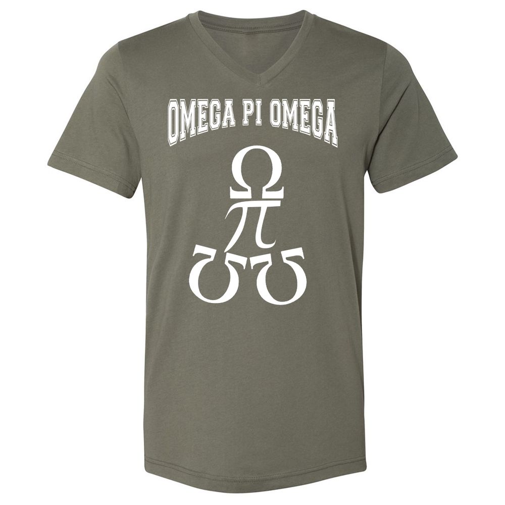 Unisex V-Neck T-Shirt - MTV8D1KS - Military Green - 10