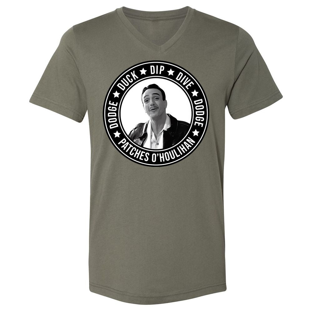 Unisex V-Neck T-Shirt - WHCH8HE1 - Military Green - 10
