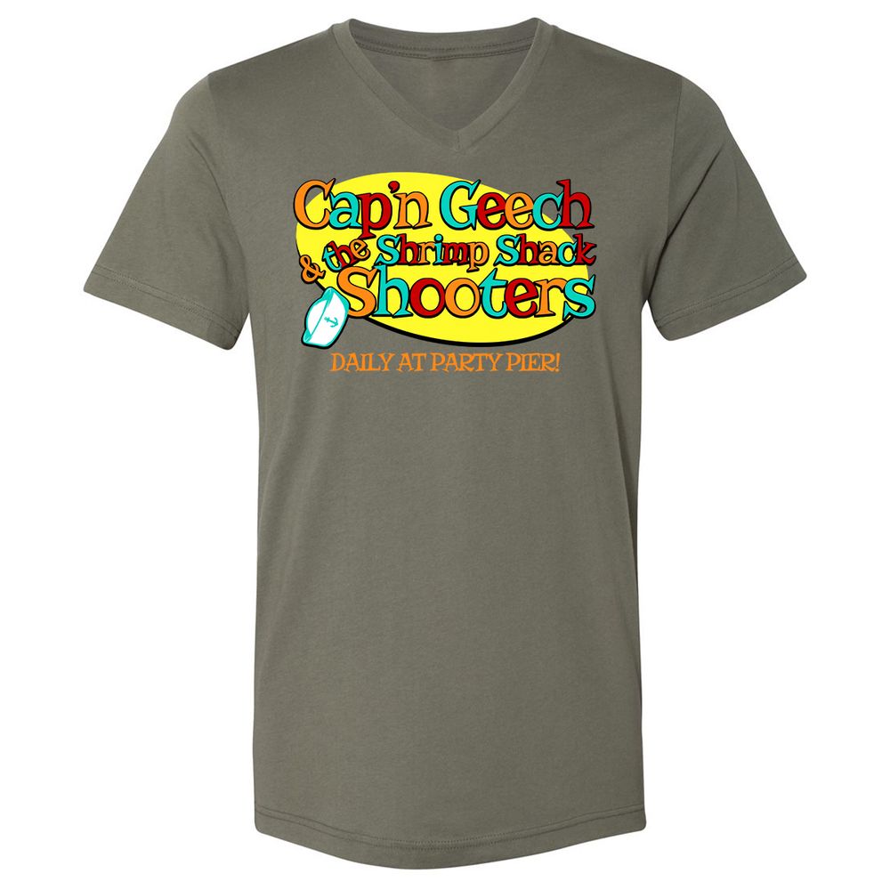 Unisex V-Neck T-Shirt - UYNWFEAZ - Military Green - 10