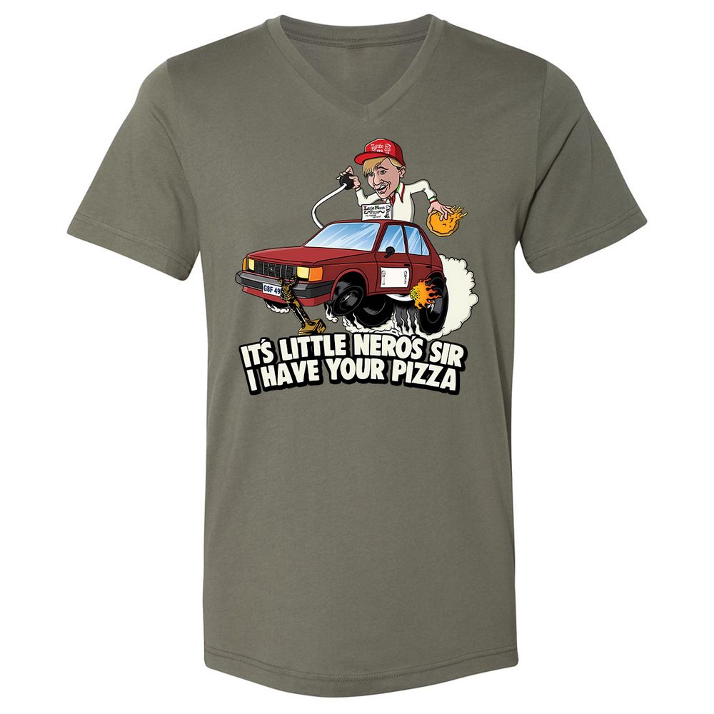Little Nero's I have your pizza! - Military Green - 10