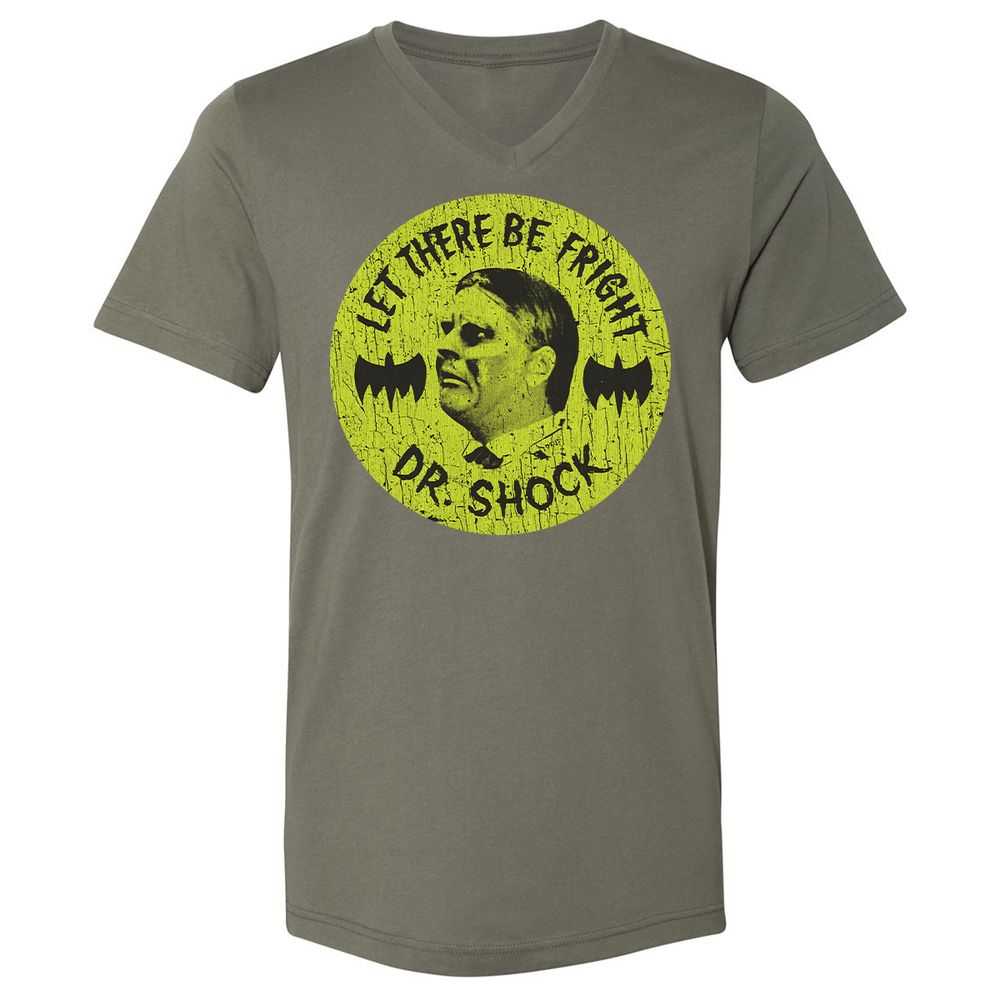 Unisex V-Neck T-Shirt - 4Z2C5GS3 - Military Green - 10
