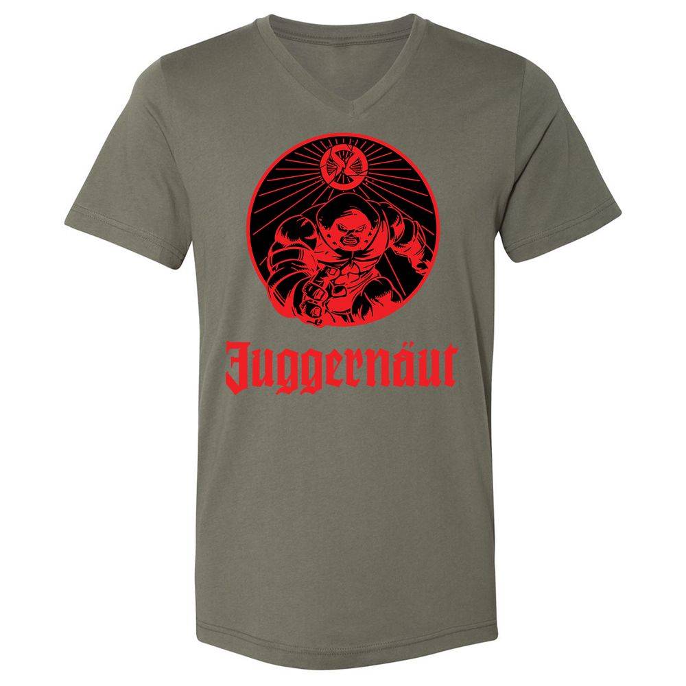 Unisex V-Neck T-Shirt - 73D56TAT - Military Green - 10