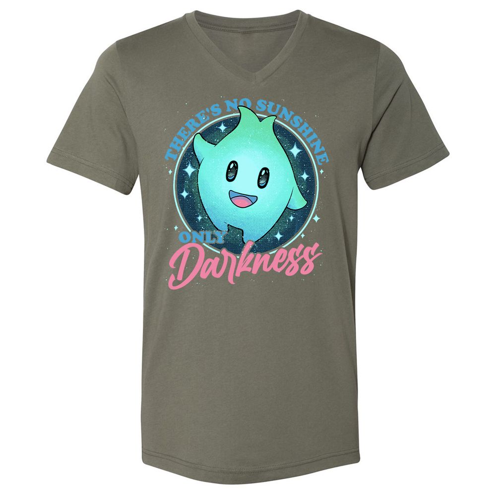 Unisex V-Neck T-Shirt - L6FCQWUF - Military Green - 10