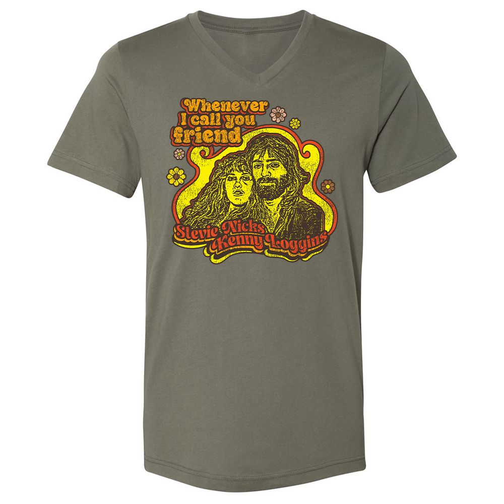Unisex V-Neck T-Shirt - N75G6HJA - Military Green - 10
