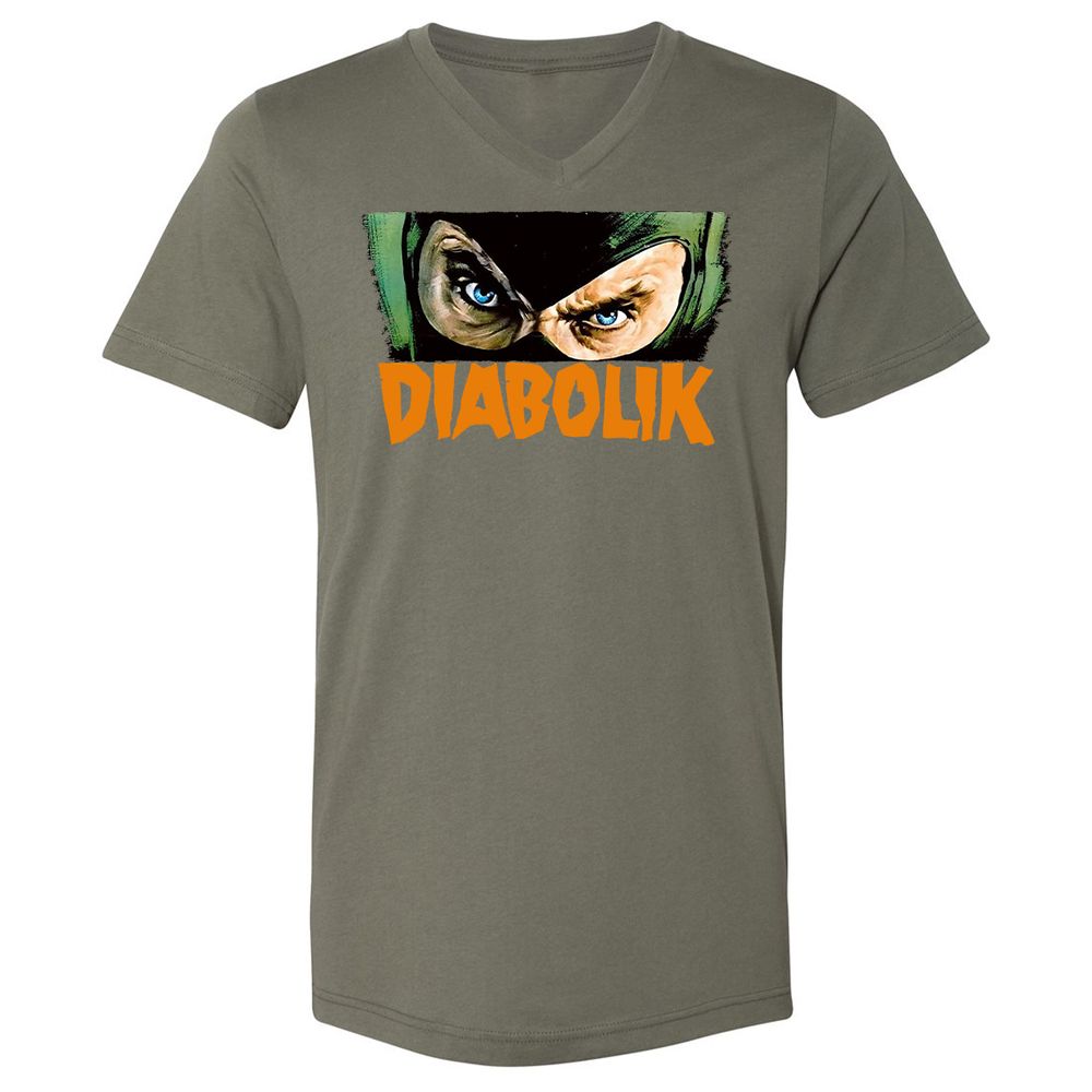 Unisex V-Neck T-Shirt - Y3C3S6F8 - Military Green - 10