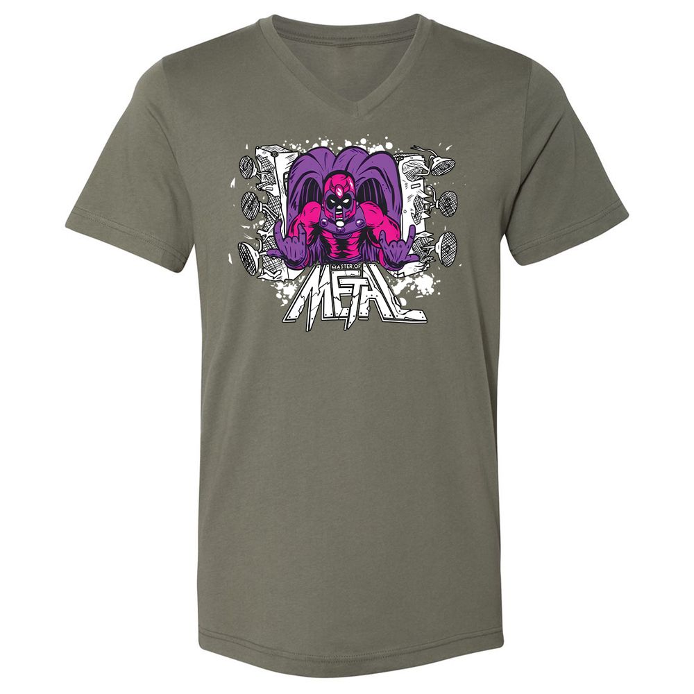 Unisex V-Neck T-Shirt - DJZ7S578 - Military Green - 10