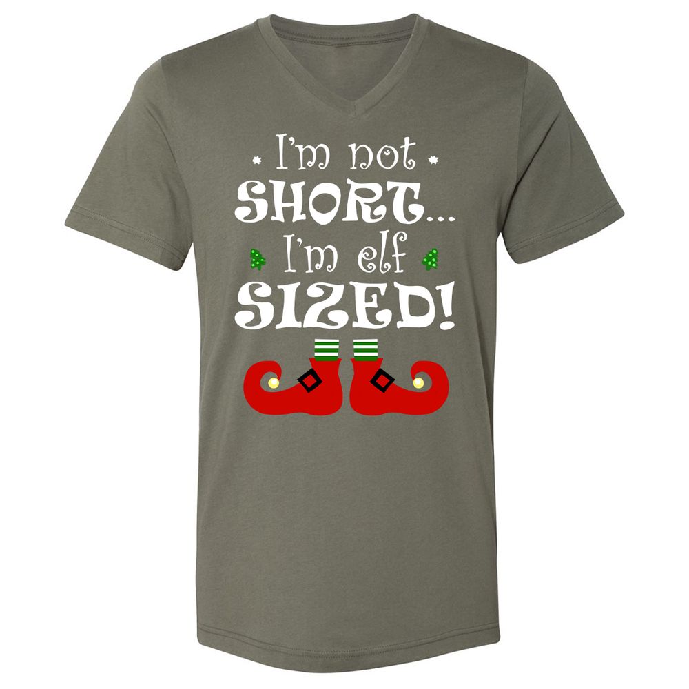 Unisex V-Neck T-Shirt - 285YPQSE - Military Green - 10