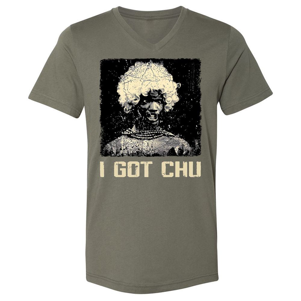 Unisex V-Neck T-Shirt - ZEMCYDUK - Military Green - 10