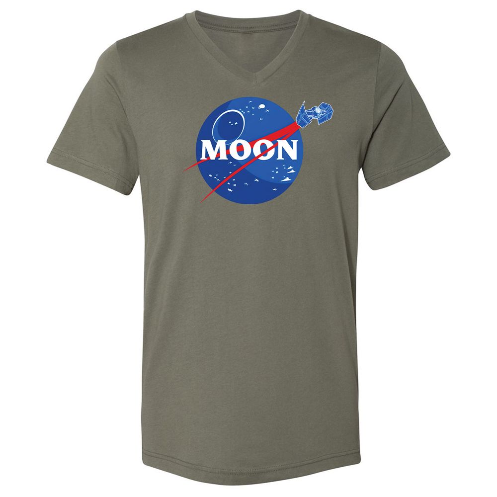 Unisex V-Neck T-Shirt - K58FV9V8 - Military Green - 10