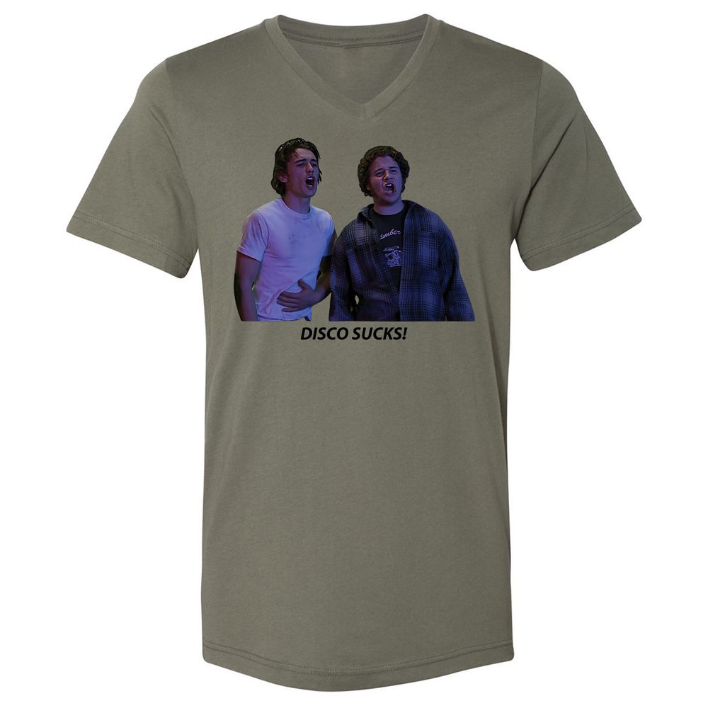 Unisex V-Neck T-Shirt - VY396GWP - Military Green - 10