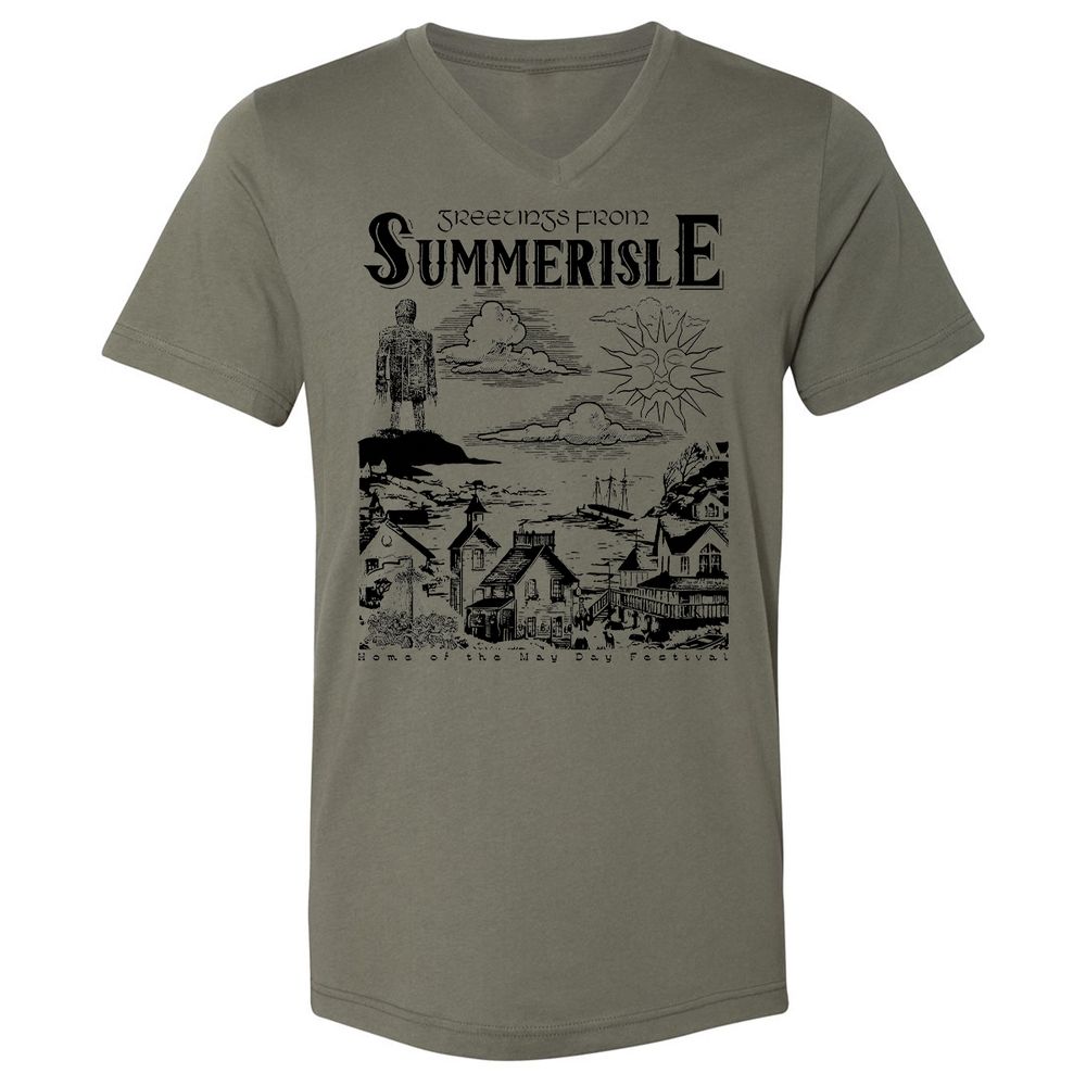 Greetings From Summerisle - Military Green - 10