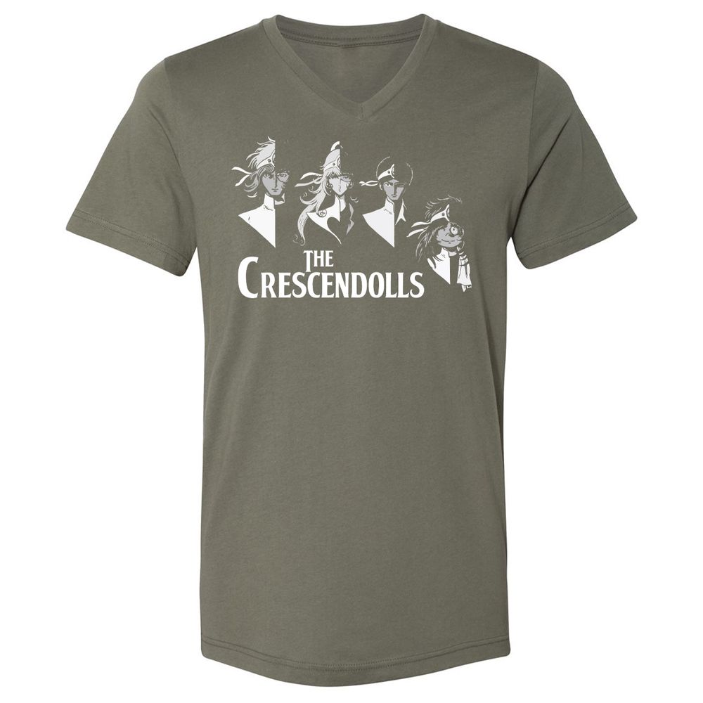Unisex V-Neck T-Shirt - RJ53Z19D - Military Green - 10