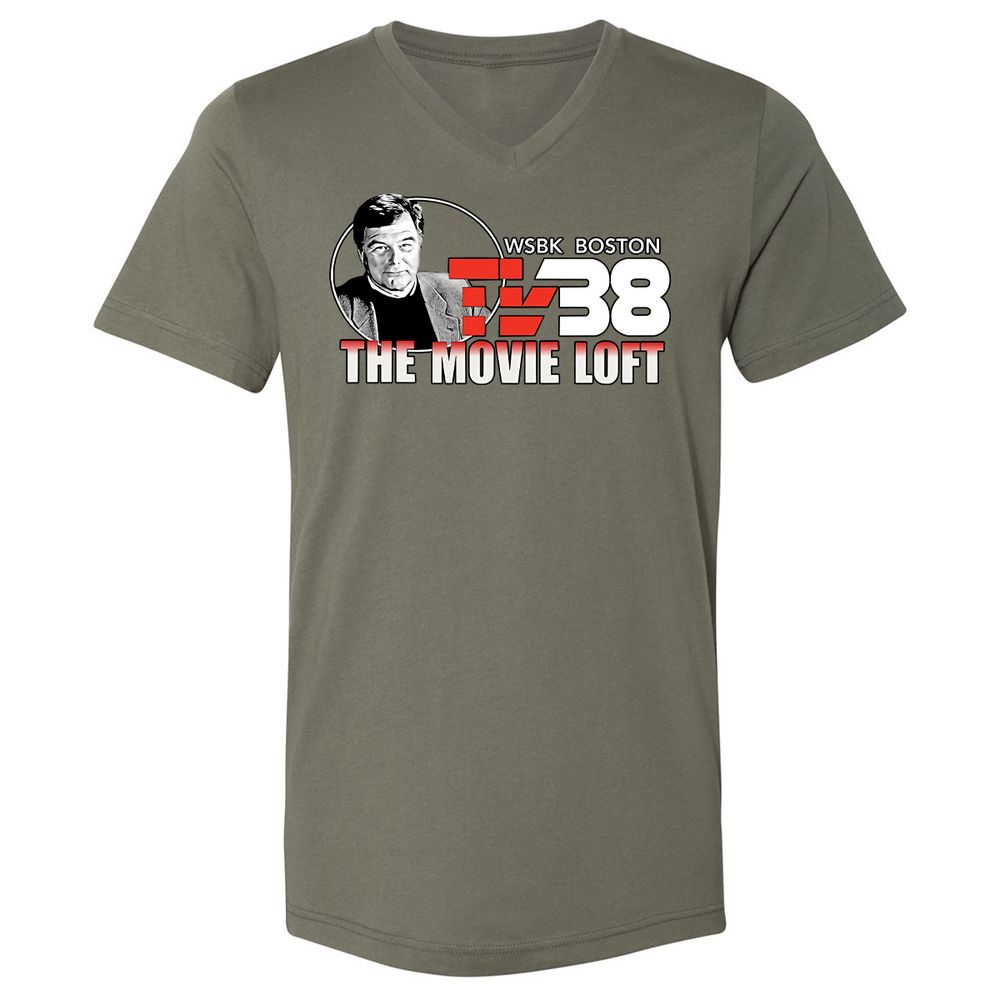 Unisex V-Neck T-Shirt - JQXRQ16J - Military Green - 10