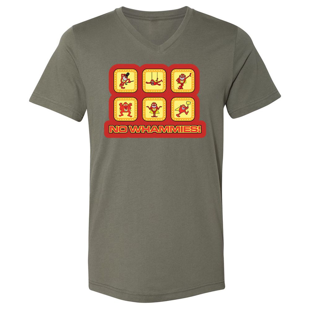 Unisex V-Neck T-Shirt - U3CUMYB6 - Military Green - 10