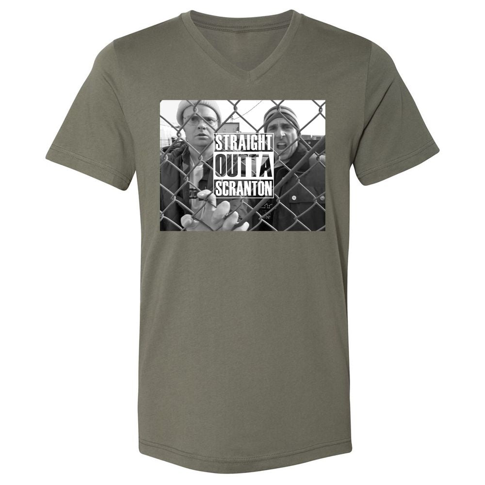 Unisex V-Neck T-Shirt - NP16N2D3 - Military Green - 10