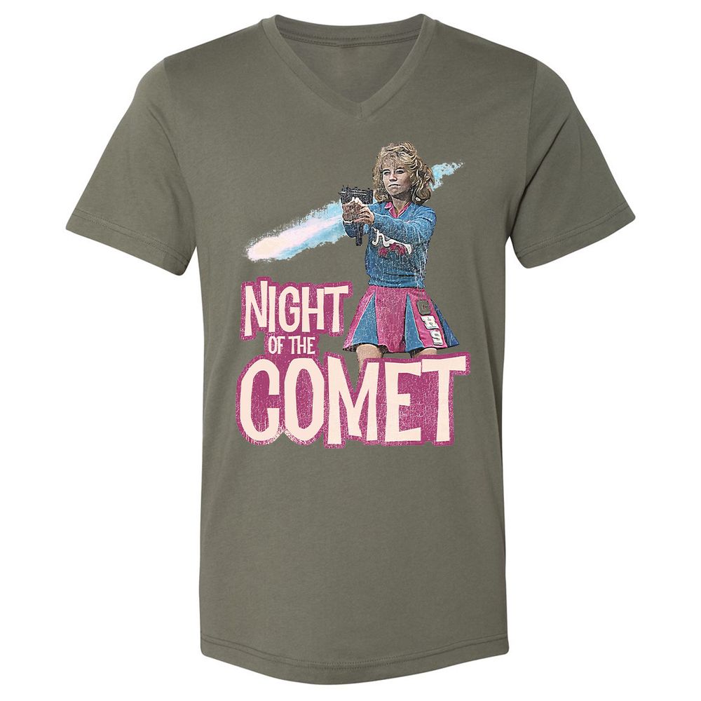 Unisex V-Neck T-Shirt - SM9626SQ - Military Green - 10