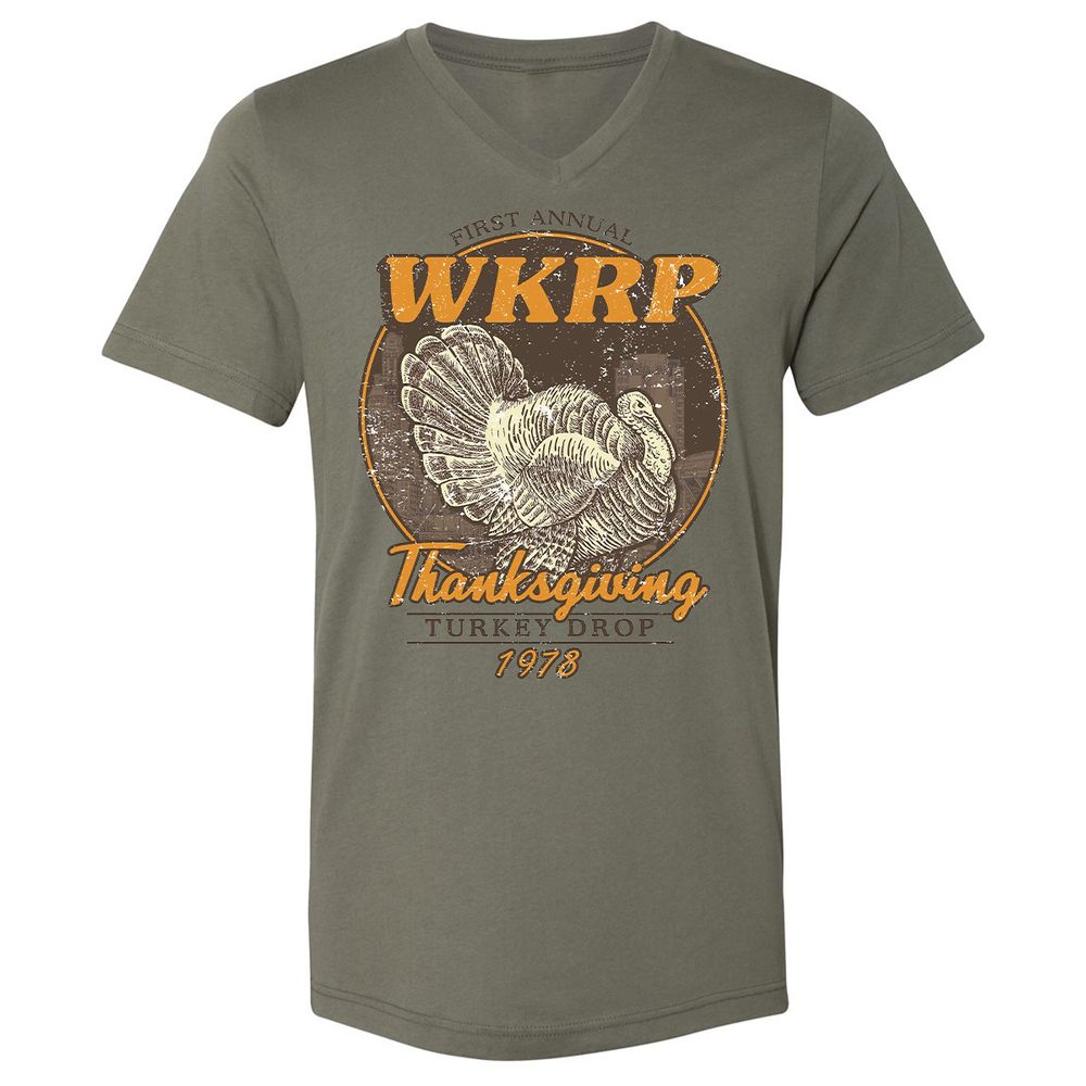WKRP Turkey Drop - Military Green - 10