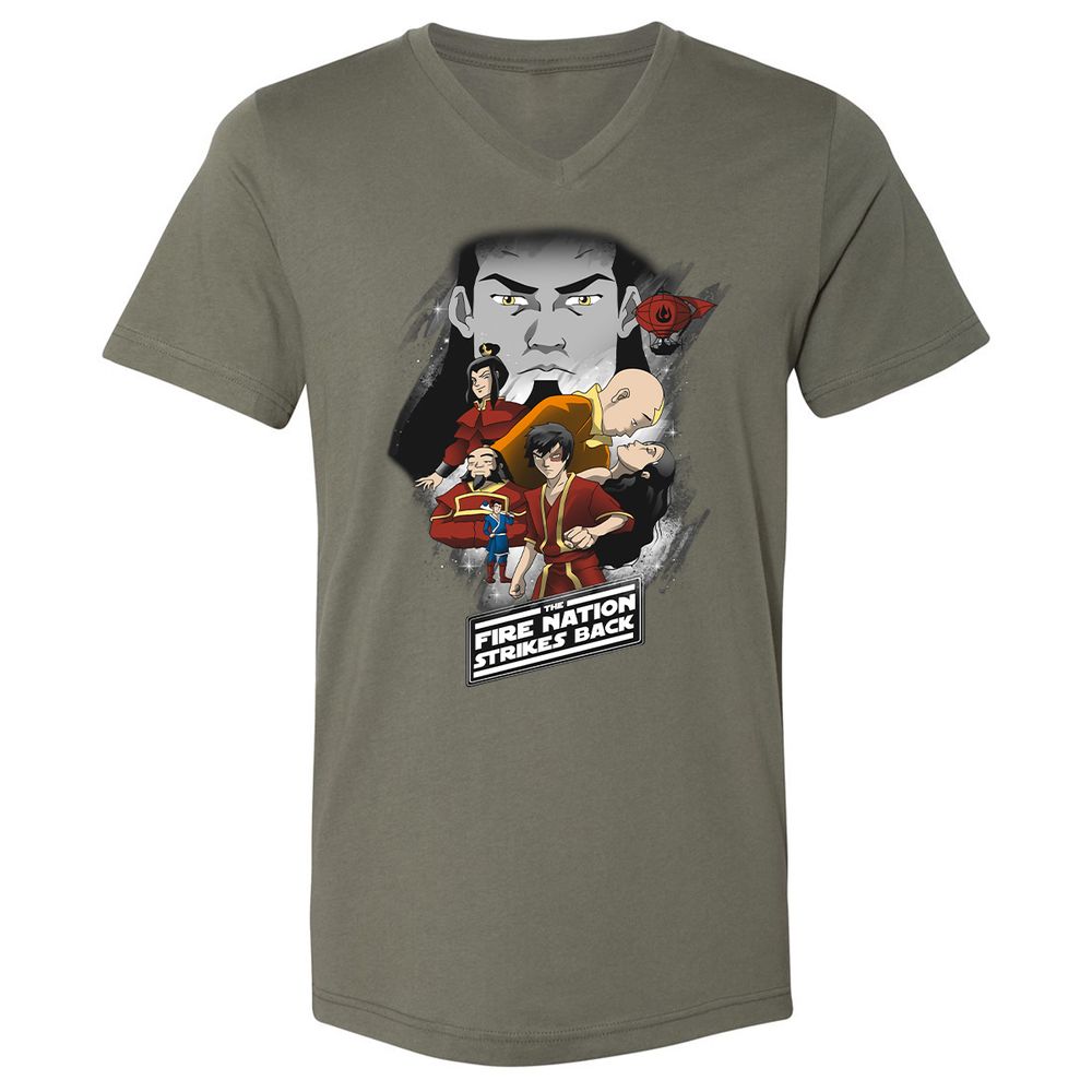 Unisex V-Neck T-Shirt - 2SYETPJV - Military Green - 10