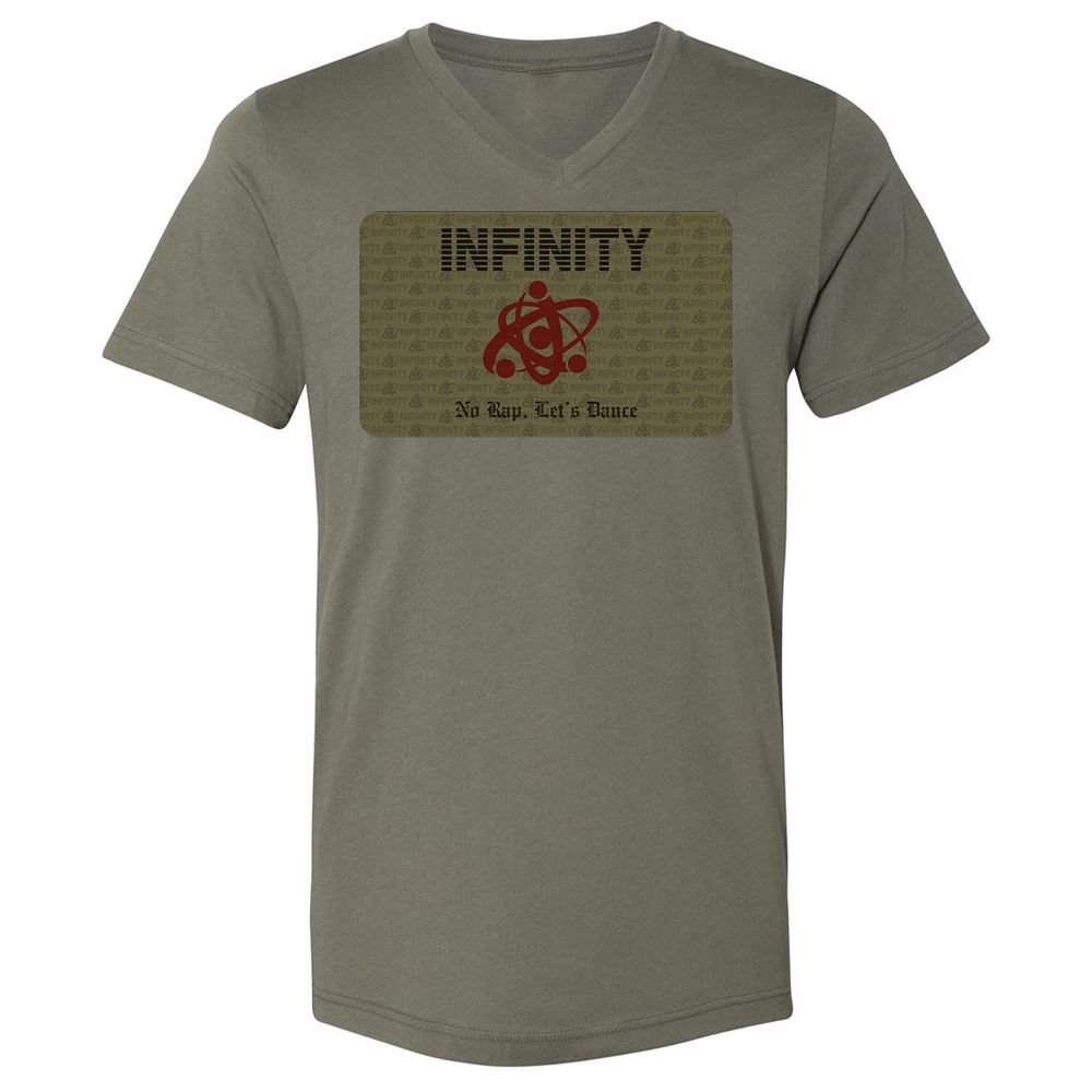 Unisex V-Neck T-Shirt - Y1PE59QF - Military Green - 10