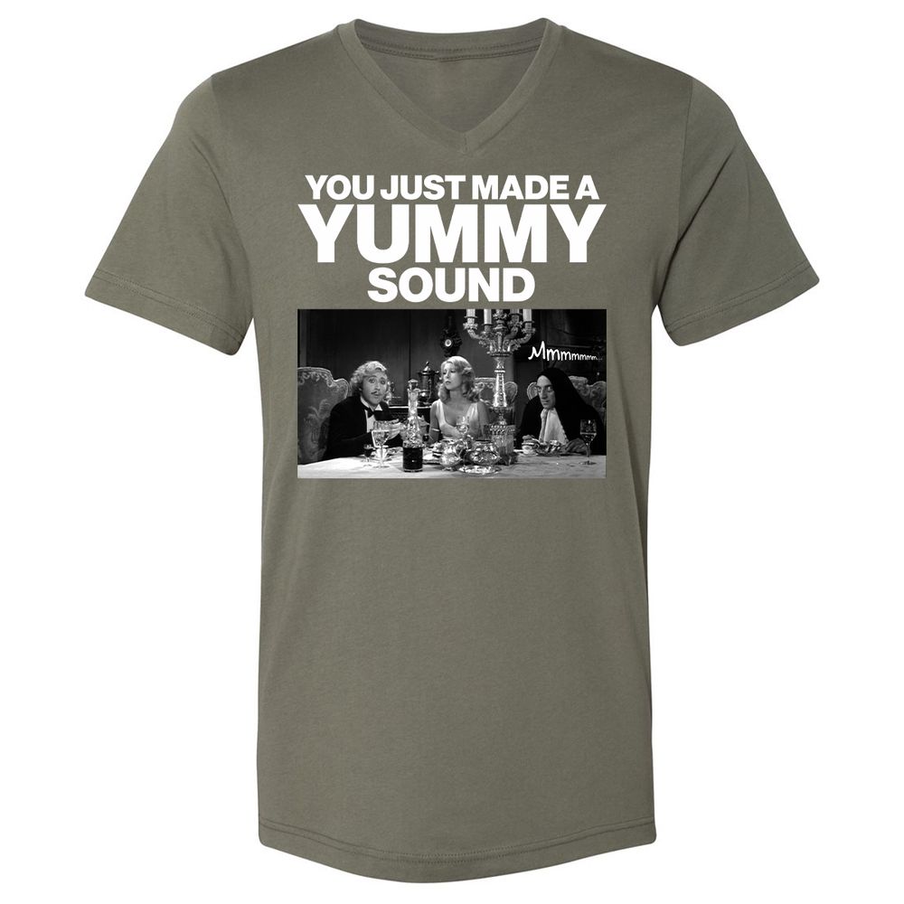 Unisex V-Neck T-Shirt - KBRFFSBV - Military Green - 10