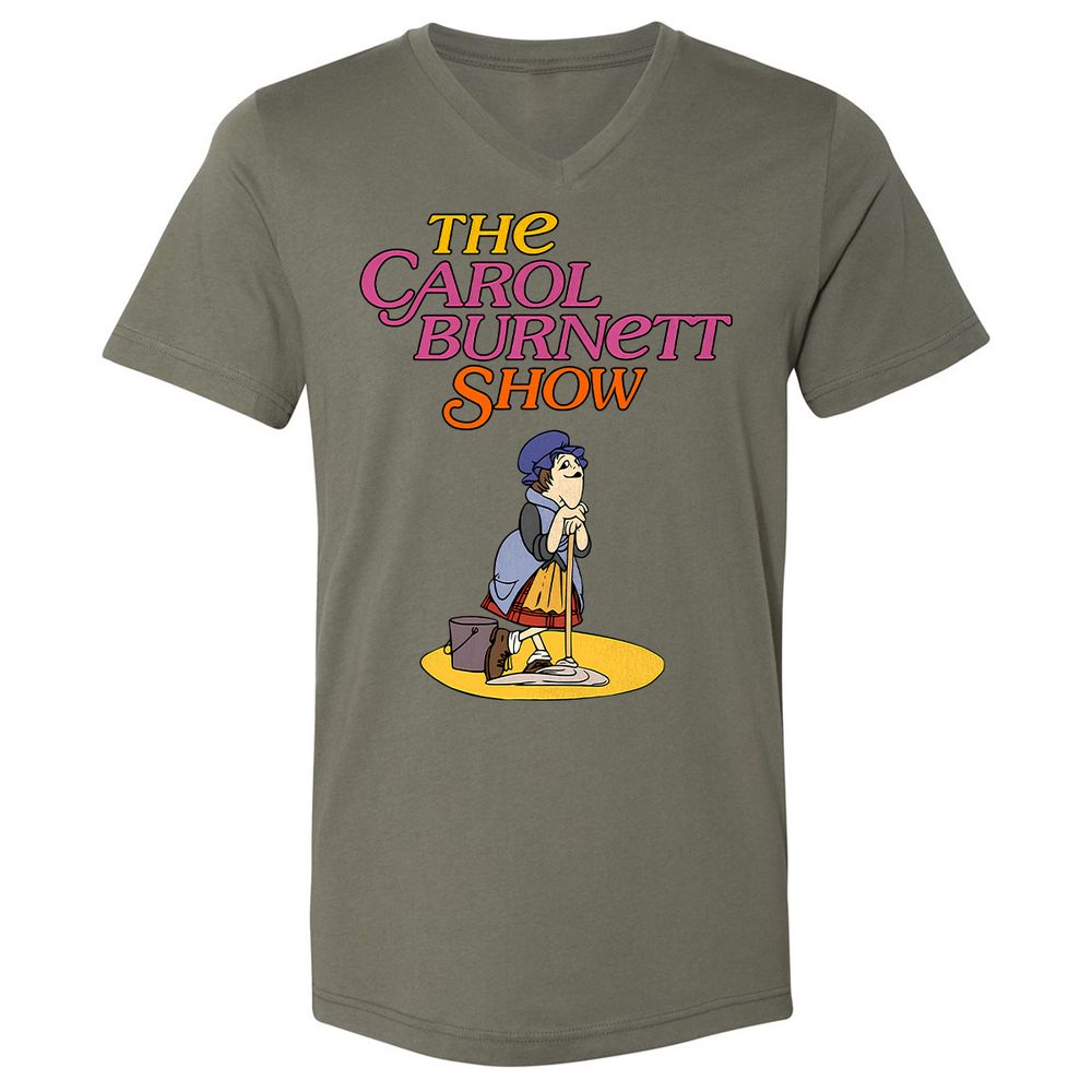 Unisex V-Neck T-Shirt - Z3V1L4M2 - Military Green - 10