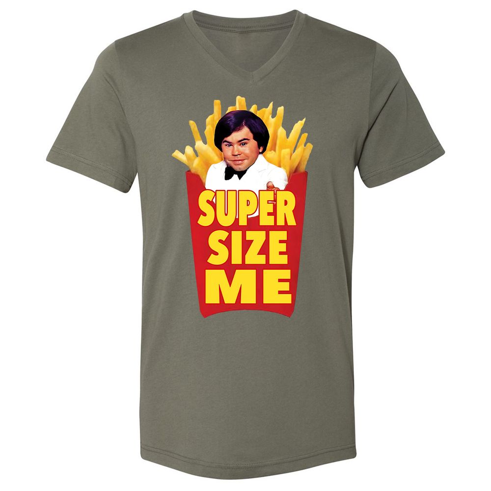 Unisex V-Neck T-Shirt - GB1YZVCN - Military Green - 10