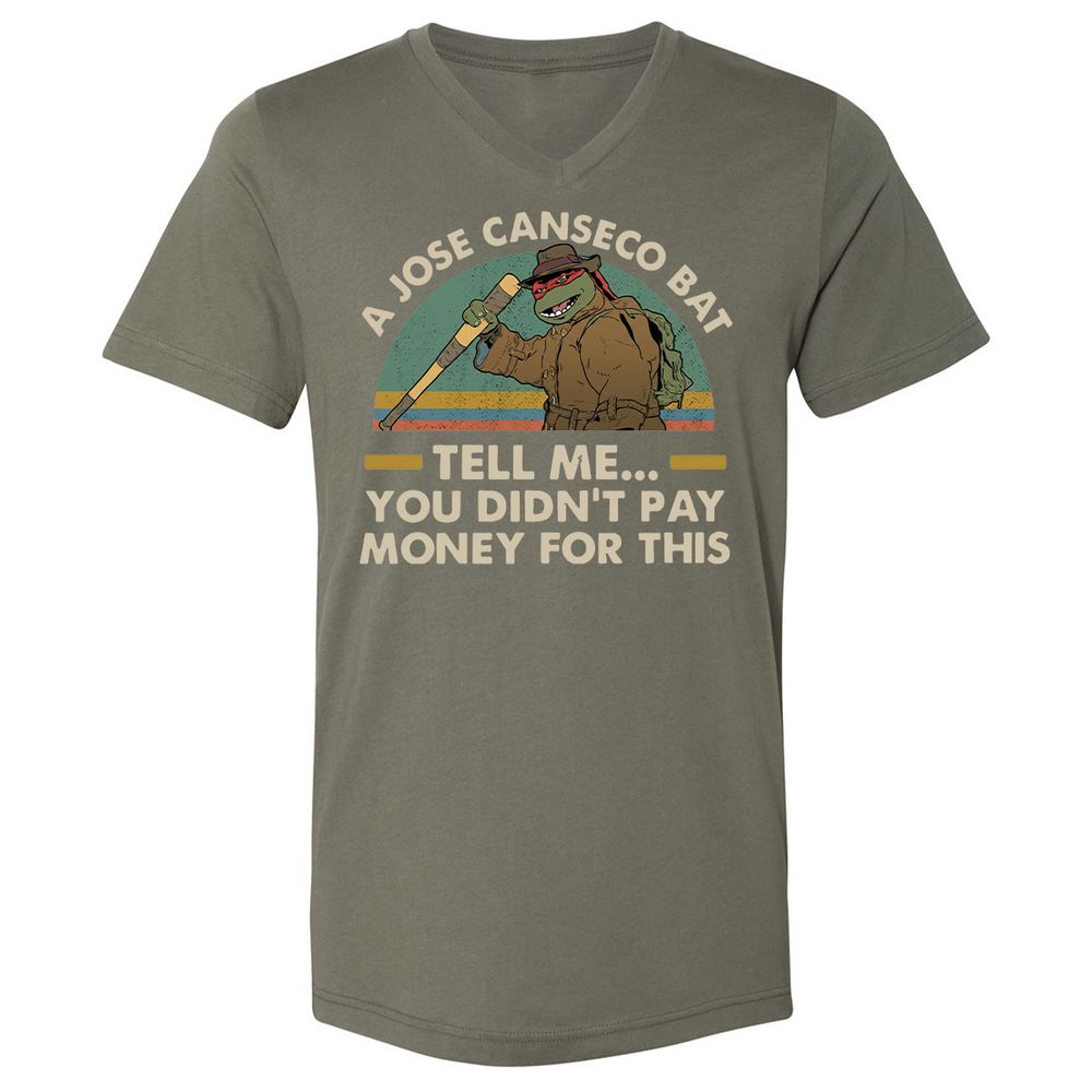 Unisex V-Neck T-Shirt - YM4362FG - Military Green - 10