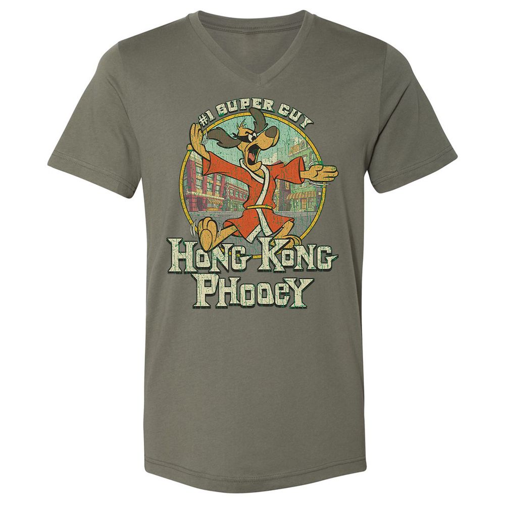Unisex V-Neck T-Shirt - JEVKKG29 - Military Green - 10