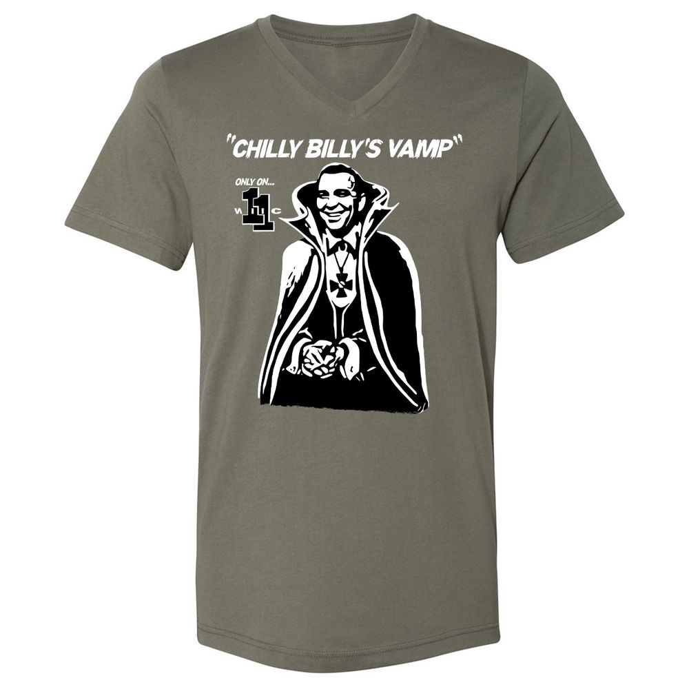 Unisex V-Neck T-Shirt - BL22T6U6 - Military Green - 10