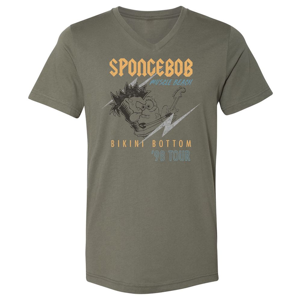 Unisex V-Neck T-Shirt - GYZG71T2 - Military Green - 10