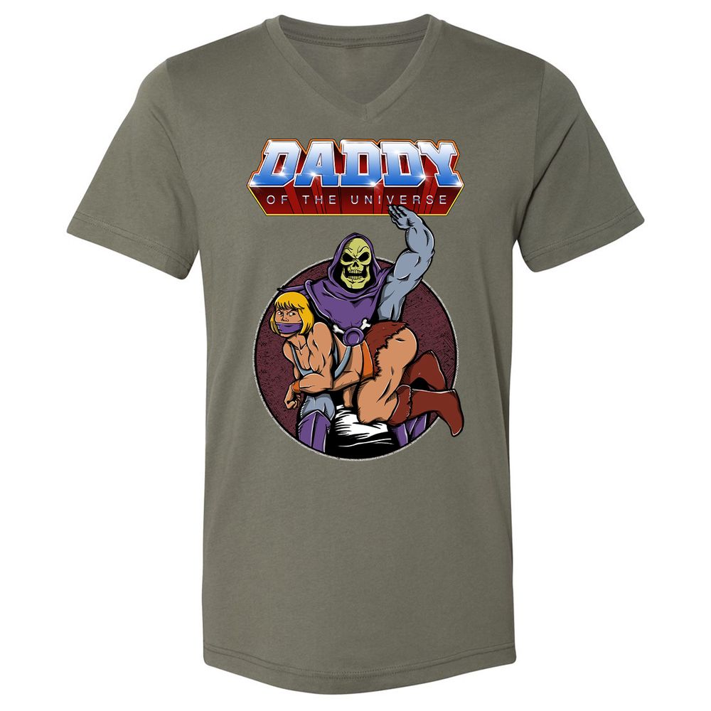 Unisex V-Neck T-Shirt - THDVCD5H - Military Green - 10