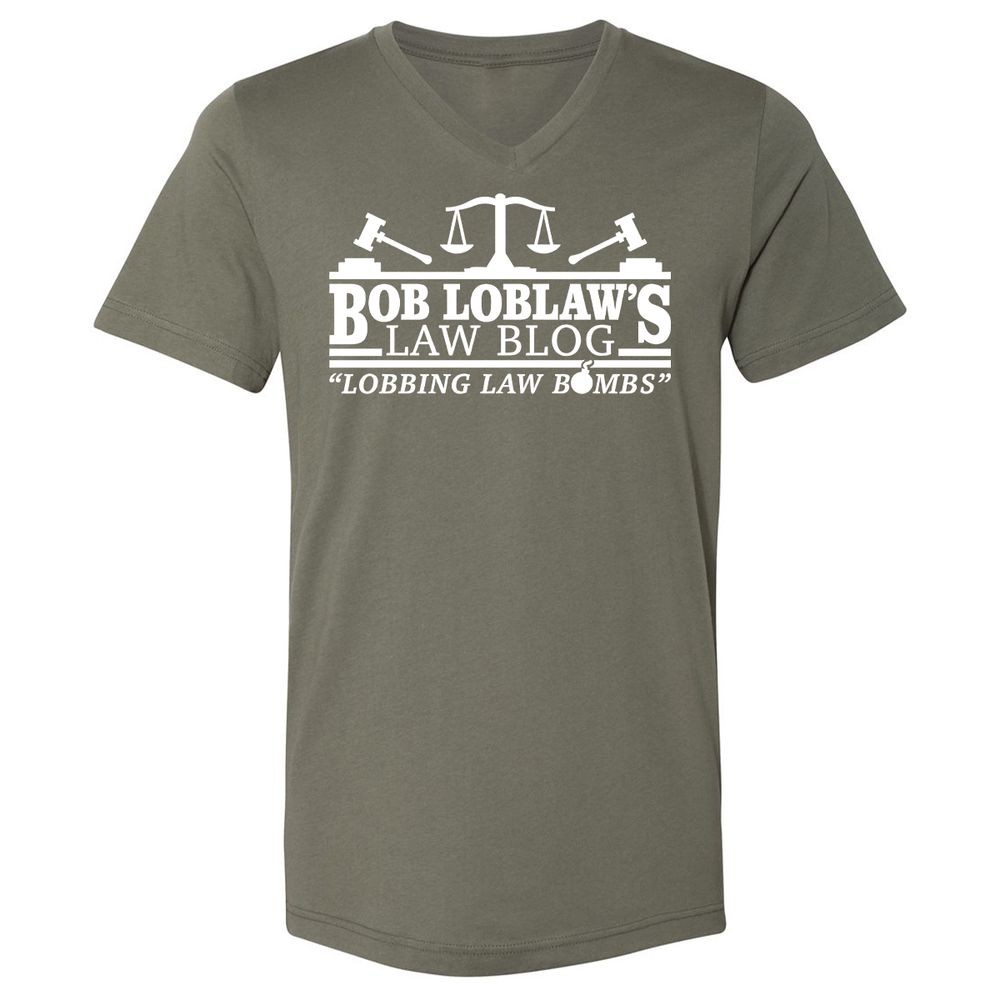 Unisex V-Neck T-Shirt - 9TFJB3ER - Military Green - 10